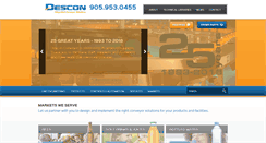 Desktop Screenshot of desconconveyor.com